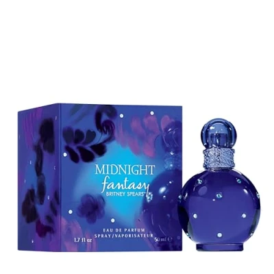 Abbildung von Britney Spears Midnight Fantasy, Eau de Parfum für Frauen, fruchtiger und blumiger Duft , 50 ml