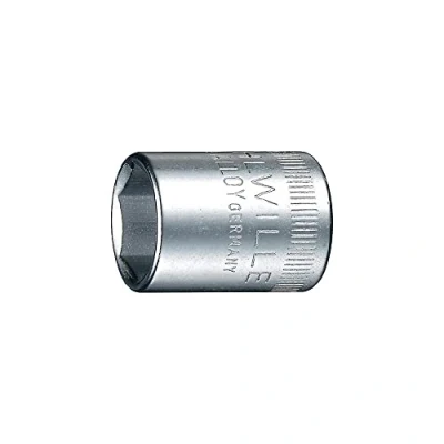 Abbildung von Stahlwille 40 10 Steckschlüssel mm; Hochleistungsstahl verchromt; Anti Rutsch Antrieb AS Drive; Cadmiumfrei 1010010