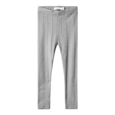 Abbildung von Name IT Mädchen Nmfjulia Legging Noos, Grey Melange, 92 EU