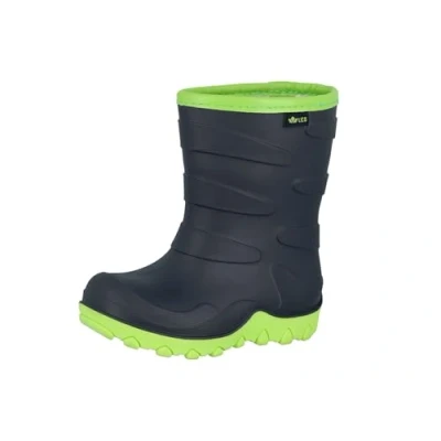 Abbildung von Lico Cirrus Jungen Gummistiefel, Marine/ Lemon, 29 EU