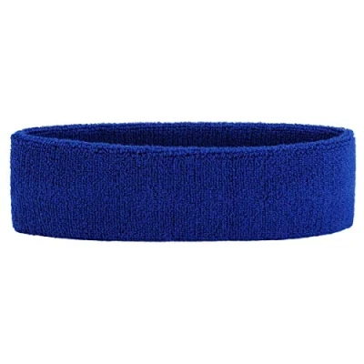 Abbildung von ONUPGO Stirnband Sport Schweißbänder Armbänder Frottee Gestreiftes Stirnband/Handgelenkband Set Sportliche Übung Basketball Stirnbänder Feuchtigkeitsableitendes Schweißabsorbierendes