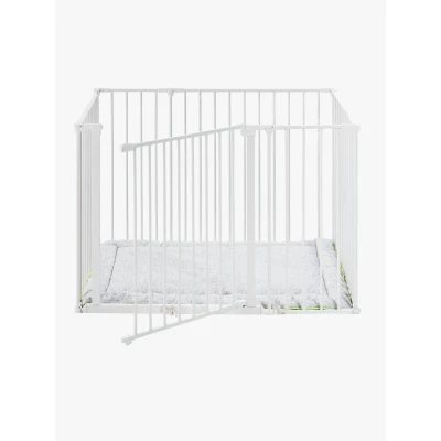 Abbildung von BabyDan Laufgitter Square 105x72x71 cm, Weiß