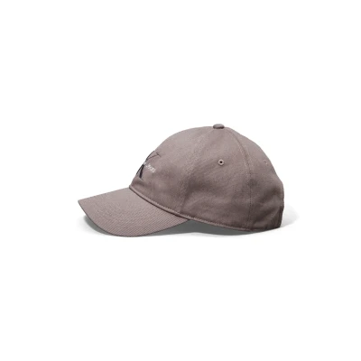 Abbildung von Calvin Klein Monologo Embroidery Baseball Cap, Größe: One Size, Charcoal gray