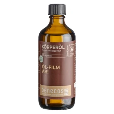 Abbildung von benecosBIO Körperöl BIO Jojobaöl ÖL FILM AB! Für geschmeidige Haut