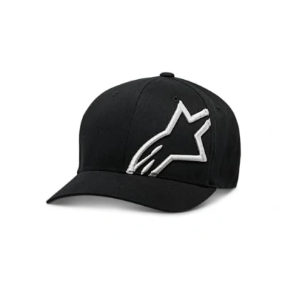 Abbildung von Alpinestars Herren Corp Shift 2 flexfit Cap Hat/Beanie Flexfit, Schwarz (Black/White ), S/M