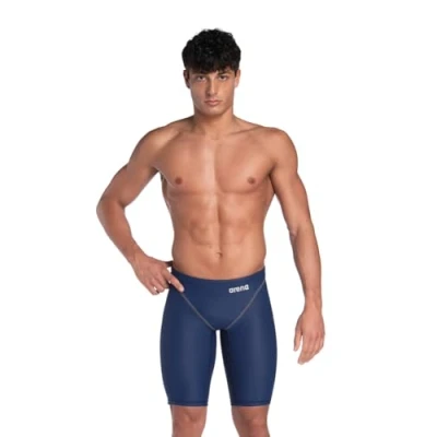 Abbildung von Arena Powerskin ST Next Badehose für Herren, FINA zugelassene Badehose, Schwimmhose Herren aus Recyceltem Material, Gefütterte