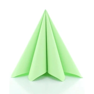 Abbildung von Sovie Linclass Airlaid Servietten Pistazie 50 Stück hochwertige Einwegservietten 40 x cm Reißfest, Saugstark &amp; Formstabil ideal für Hochzeit Partys