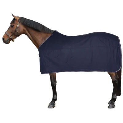 Abbildung von Horka Abschwitzdecke Economy Fleece Blau 135/185