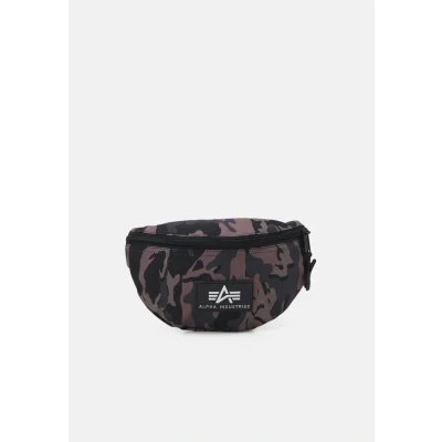 Abbildung von Alpha Industries Rubber Print Waistbag Unisex Black