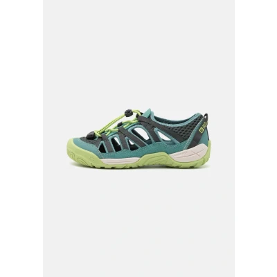 Abbildung von Jack Wolfskin Levente Unisex Trekkingsandale für Kinder, Größe: 30, Slate green Schuhe