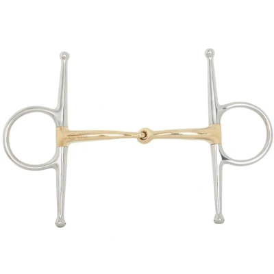 Abbildung von BR Knebeltrense Soft Contact Gebogen 14mm/165mm 13,5cm