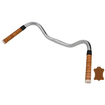 Abbildung von Gusti Echtleder Lenkerband Fahrrad Fausto C. 80 cm Griffband Griff Bartape Fahrradzubehör Rennrad Korken Haselnuss