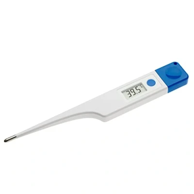 Abbildung von TFA Dostmann Digitales Veterinärthermometer VET, 15.2022, geeignet für Pferde/Rinder/Hunde/Katzen, wasserdicht, einfache Reinigung, Körpertemperatur von Tieren, weiß
