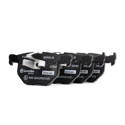 Abbildung von BREMBO P 06 039X Bremsbelagsatz für Verschleißwarnanzeiger vorbereitet ohne Zubehör BMW: 3 Coupe, Convertible, Touring