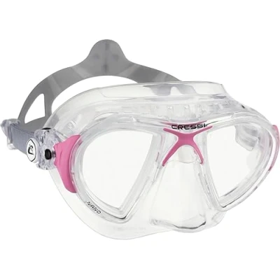 Abbildung von Cressi Nano Taucherbrille, Transparent/Lila, Uni
