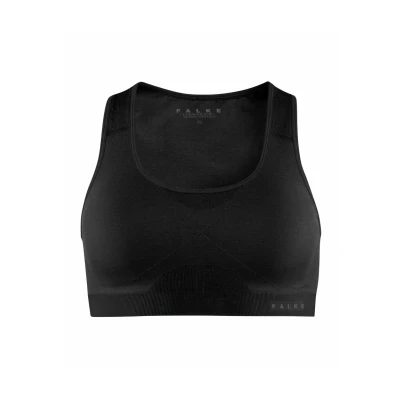 Abbildung von Falke Madison LOW Support Sportbh mit mittlerer Stützkraft, Damen, Größe: Small, Black