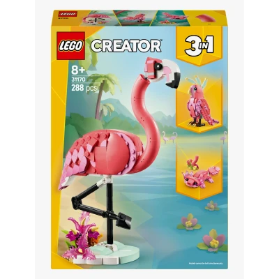 Abbildung von LEGO Creator 31170 Wilde Tiere: Rosa Flamingo