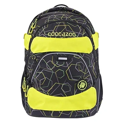 Abbildung von coocazoo Rucksacküberzug, LED Neon Pull Over GuardPart, gelb, auffällige Signalfarbe, für mehr Sichtbarkeit im Straßenverkehr