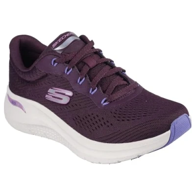 Abbildung von Skechers Damen Arch Fit 2.0 Big League Sneaker, violett, 40 EU