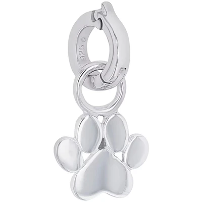 Abbildung von amor Pfote Anhänger, Damen, Größe: One Size, Silber