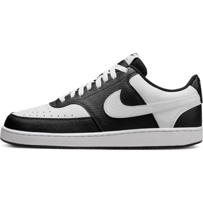 Abbildung von Nike Herren Court Vision Lo Sneaker, Black/White, 39 EU