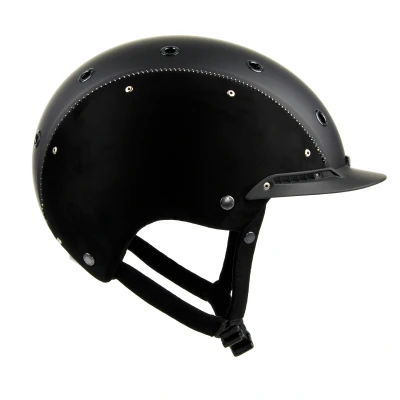 Abbildung von Casco Reithelm Champ 3 Black Nubuk 52 56cm