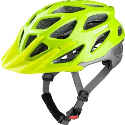 Abbildung von ALPINA Mythos 3.0 LE Leichter und gut belüfteter Fahrradhelm für Erwachsene, Individuell anpassbar, optimalen Komfort Schutz, be Visible Silver Gloss, S (52 57cm)
