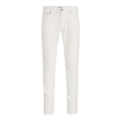Abbildung von Jack &amp; Jones Glenn Jeans Slim Fit, Herren, Größe: 31x32, White denim