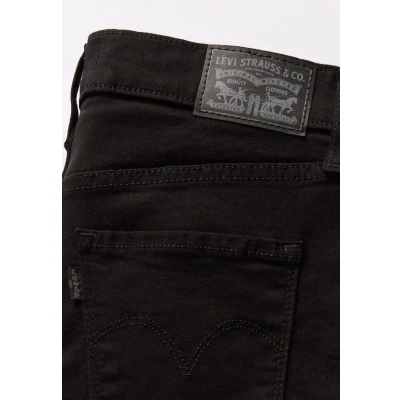 Abbildung von Levi&#039;s 314 Shaping Straight Jeans Leg, Damen, Größe: 31x34, Soft black
