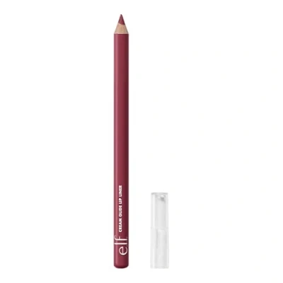 Abbildung von e.l.f. Cream Glide Lip Liner, hochpigmentierter Stift zum Formen und Definieren der Lippen, halbmattes Finish, vegan tierversuchsfrei, That Merlot Tho