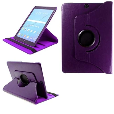 Abbildung von COOVY® 2.0 Cover für Samsung Galaxy Tab S2 9.7 SM T810 T813 T815 T819 Rotation 360 Smart Hülle Tasche Etui Case Schutz Ständer Auto Sleep/Wake up lila