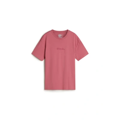 Abbildung von Vans Essential Tshirt basic, Damen, Größe: 34, Medium pink