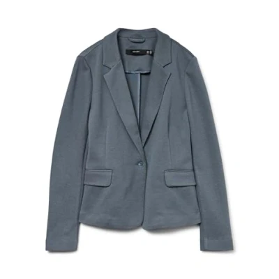 Abbildung von VERO MODA Female Einreihiger Blazer VMJULIA LS DNM NOOS, 34, Stormy Weather