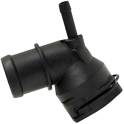 Abbildung von AERZETIX C67191 Kühlmittelflansch mit Dichtring Montageseite Motorkühler, oben kompatibel Nummern OE 3C0 122 291, 291D