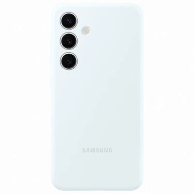 Abbildung von Samsung Silikon Back Cover Weiß Galaxy S24