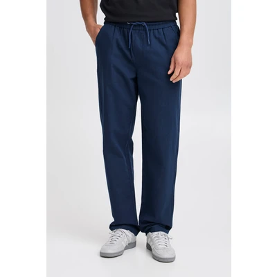 Abbildung von Blend Bhbay Linen MIX Stoffhose, Herren, Größe: Large, Dress blues