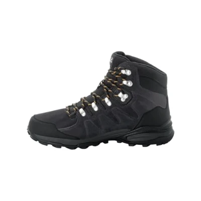 Abbildung von Jack Wolfskin Refugio Texapore MID M Hikingschuh Phantom/burly yellow, Herren, Größe: 43, yellow Schuhe