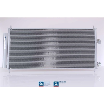 Abbildung von NISSENS 940737 Klimakondensator mit Trockner Aluminium 685 R 134a HONDA: Jazz 3