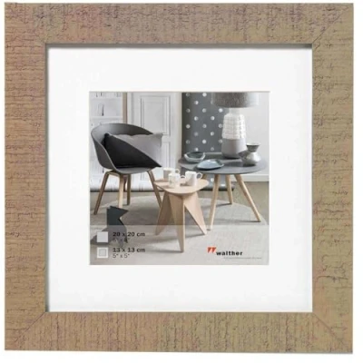 Abbildung von walther design Bilderrahmen beige 20 x cm Home Holzrahmen HO220C