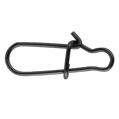 Abbildung von Spro Easy Snap &#039;Matt Schwarz&#039; Größe 000 (20 stuks) Kleinmaterial