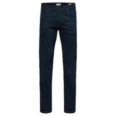 Abbildung von Selected Homme Jeans Straight Leg, Herren, Größe: 30x34, Blue black denim