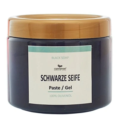 Abbildung von Carenesse Savon Noir, Schwarze Seifen Paste aus reinem Olivenöl, 400 ml