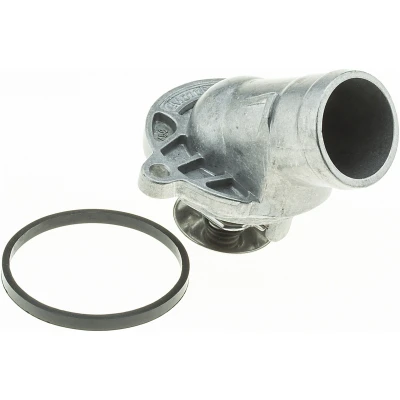 Abbildung von GATES TH31887G1 Kühlwasserthermostat 87 mit Dichtungen Gehäuse MERCEDES BENZ: C Class Saloon, E ML