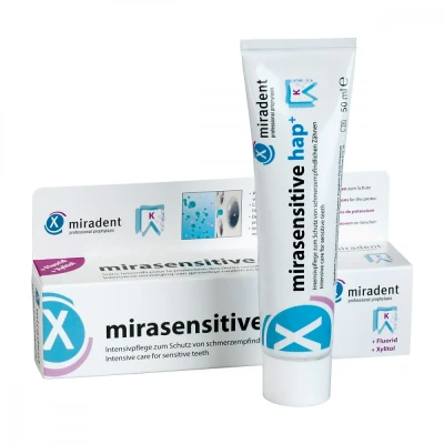Abbildung von mirasensitive hap+ 50 ml Zahnpasta