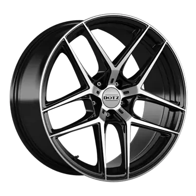 Abbildung von LagunaSeca dark 8 0x19 5x112 ET45 MB70 1