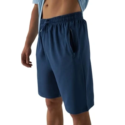 Abbildung von Smith &amp; Solo Sporthose Herren Kurz Kurze Hosen Herren, Laufshorts Männer Sommer Baumwolle Jogginghose Fitnesshose Sport Sportshorts Bermuda Shorts Hose Trainingshose Tennis (S, Indigo)