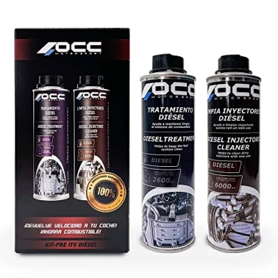 Abbildung von OCC MOTOR SPORT Pack Diesel ADDITIV Reinigung + INJEKTOR Reiniger FÜR Autos
