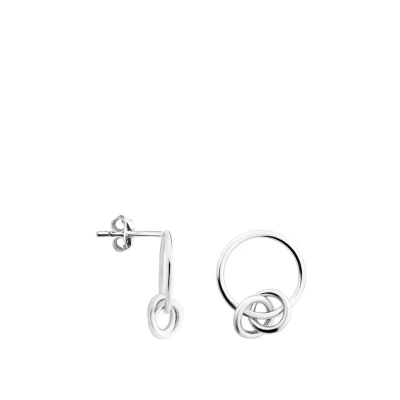 Abbildung von SOFIA MILANI Damen Ohrringe 925 Silber Kreis Ohrstecker E1311