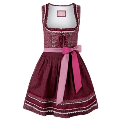 Abbildung von Stockerpoint KIM 55CM Dirndl, Damen, Größe: 44, Bordeaux
