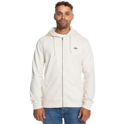 Abbildung von Quiksilver Men&#039;s Basic Hood Zip Young Men Sweatshirt, Birch, XL